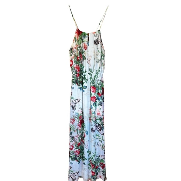 Fate Ruby Maxi Strappy Tank Floral Dress M - Picture 4 of 10